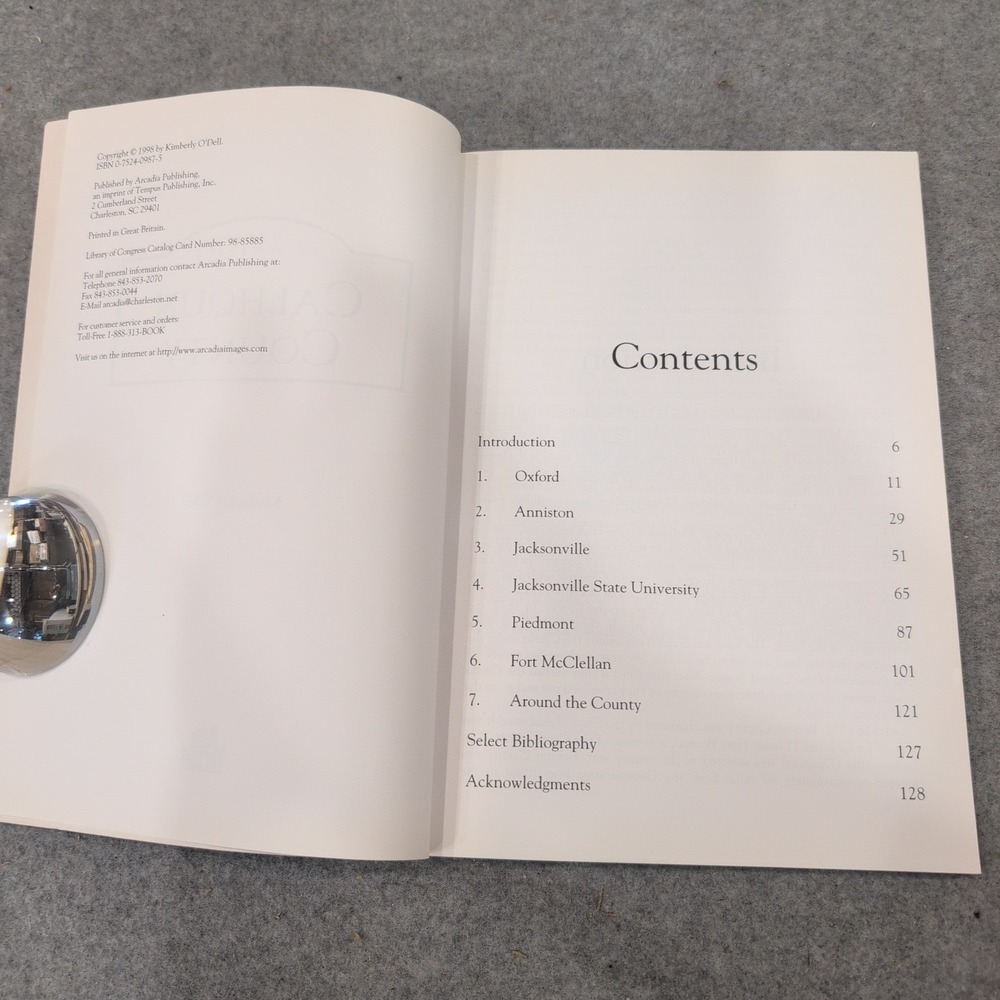 Images of America Calhoun County Alabama Kimberly O'Dell Arcadia Publishing Book - Picture 2 of 3